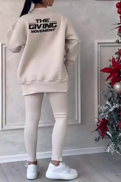 Luxury Sweatshirt Set